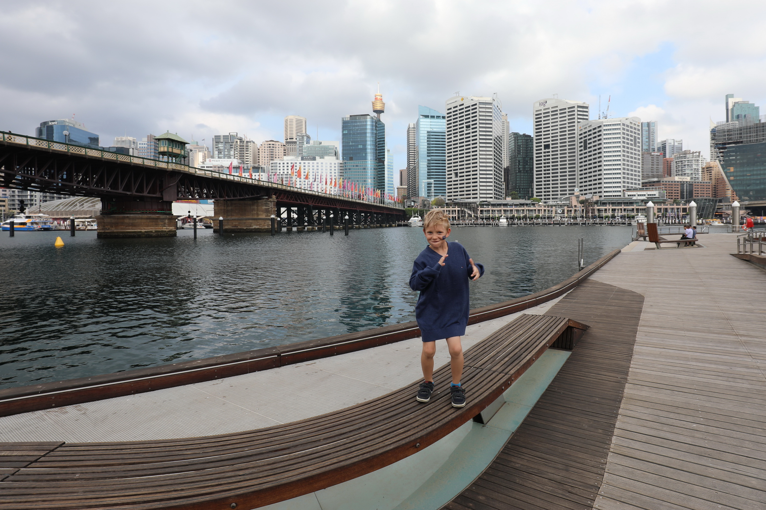 Darling Harbour mit Pyrmont Bridge